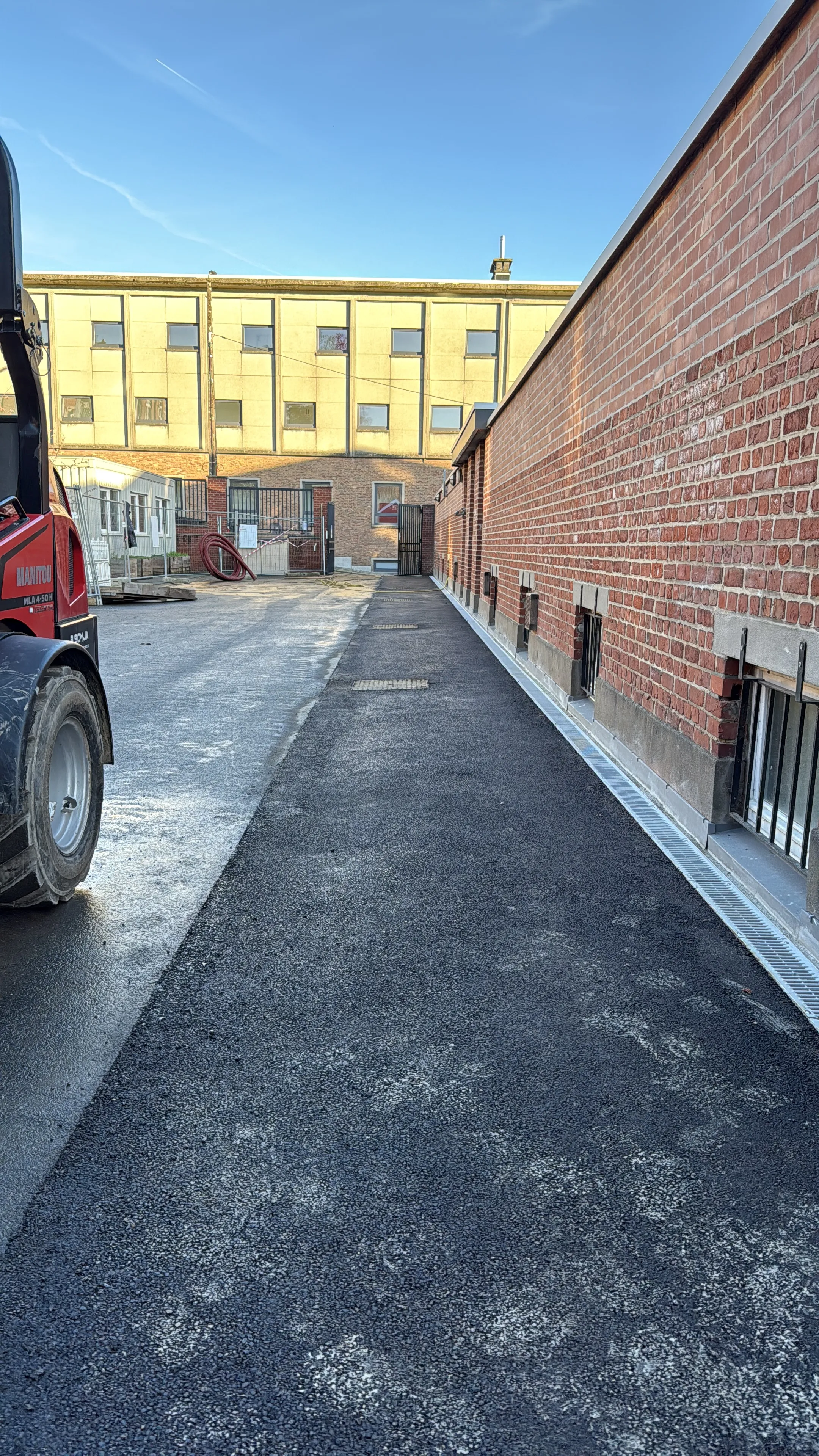 Remise en état d'un drainage à Petit-Rechain - Terrassement