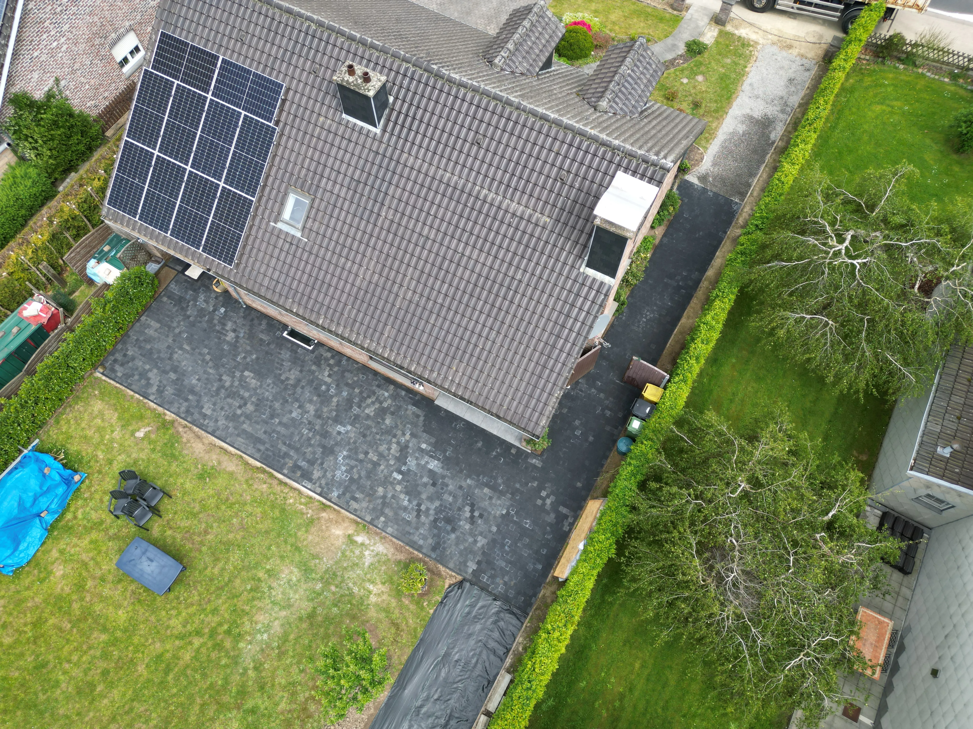 Terrasse réalisée par Max Pavage