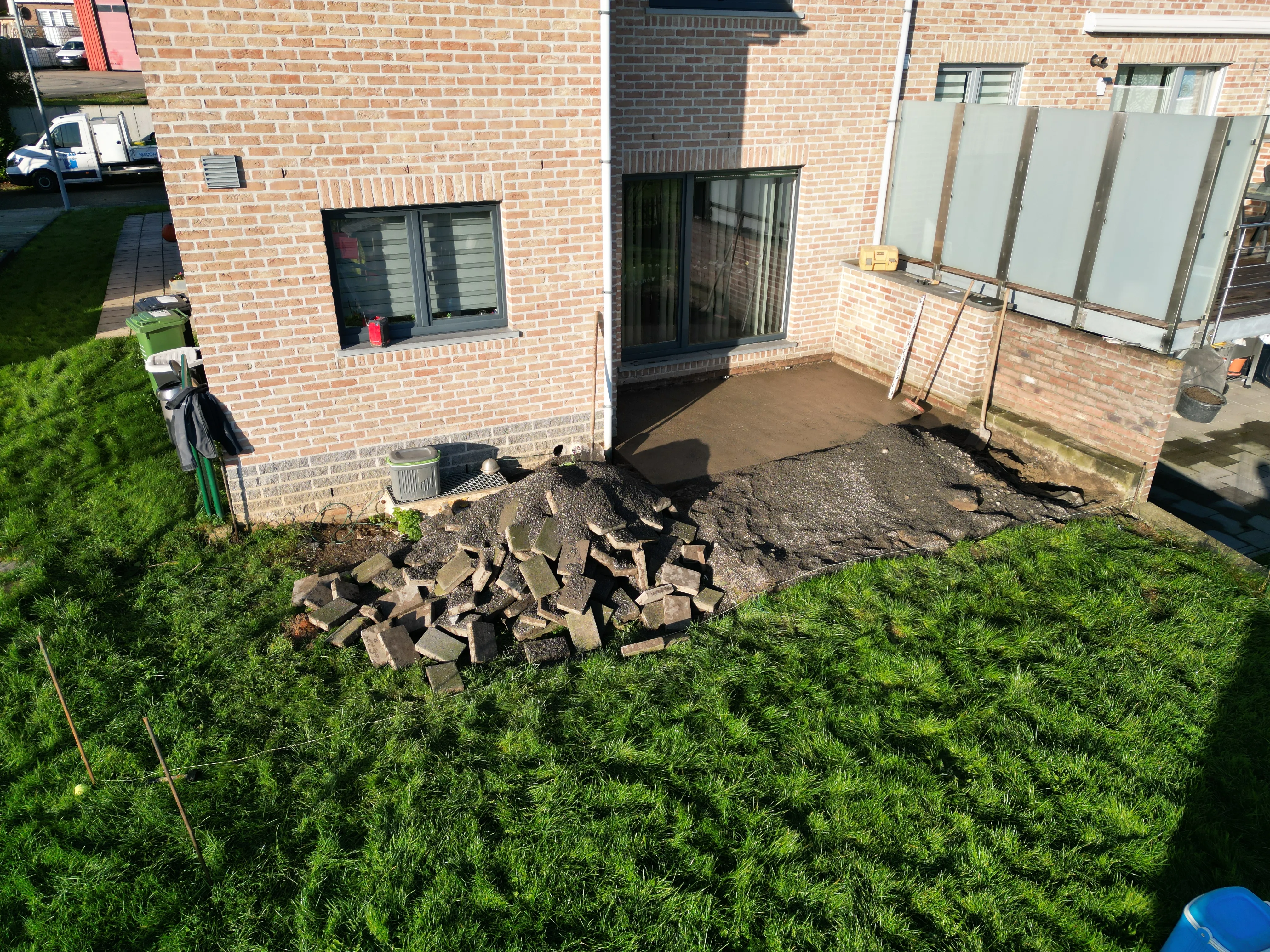 Début du chantier