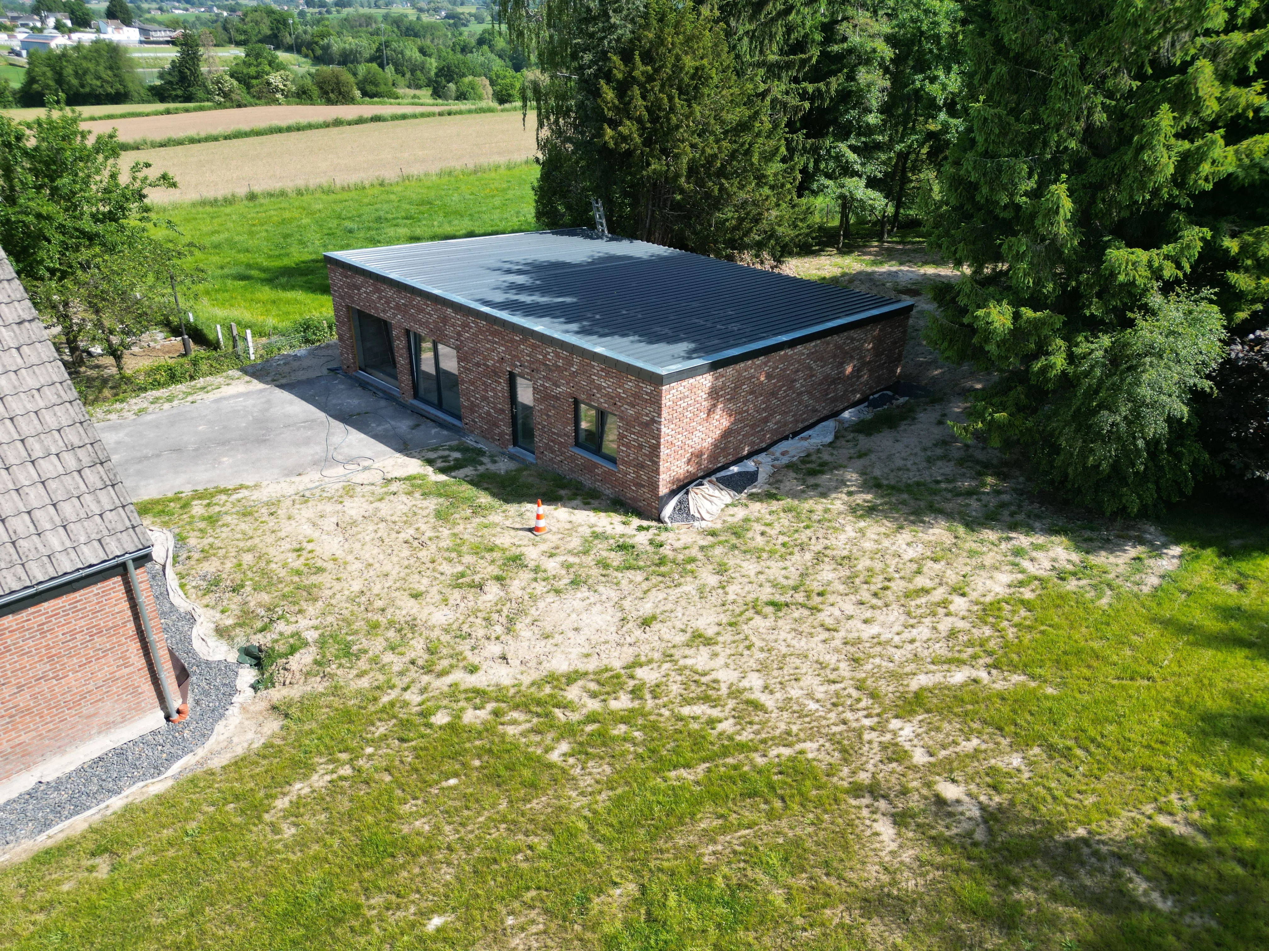 Avant du bâtiment