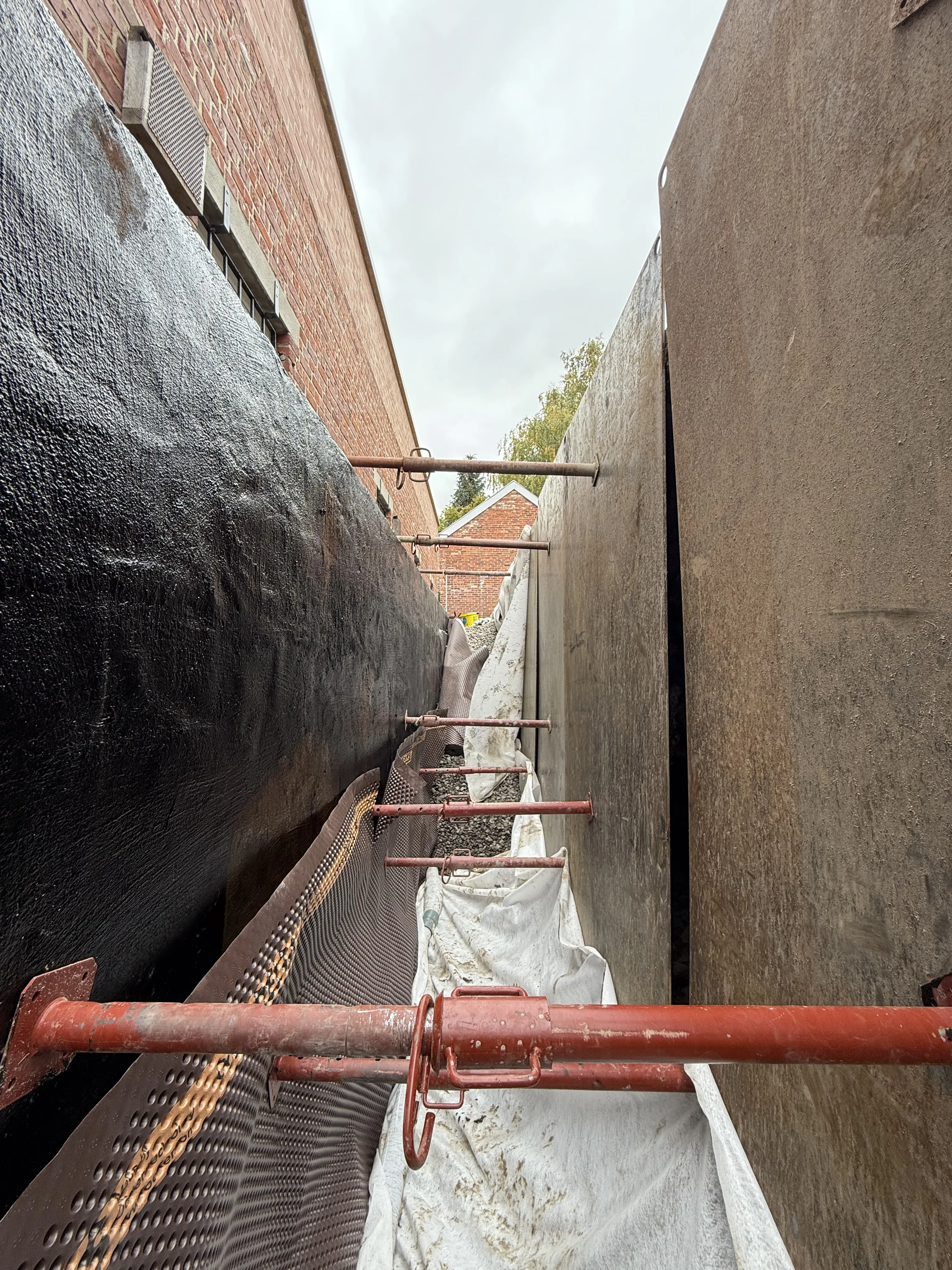 Aperçu des divers élément du drainage
